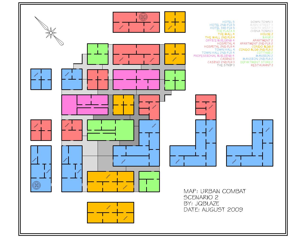 the map